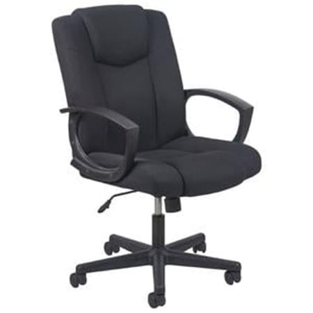 OFM OFM ESS-3080 Swivel Upholstered Task Chair With Arms; Black ESS-3080